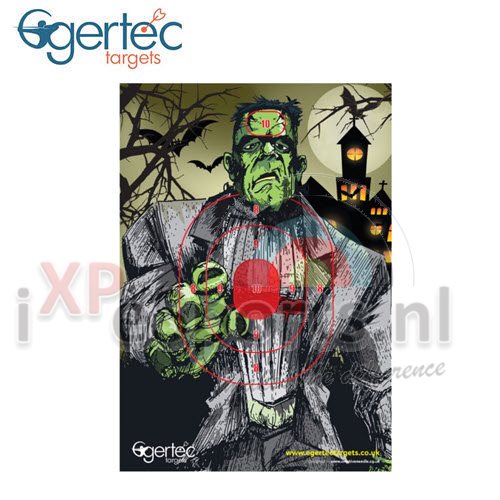 Egertec Haloween Frankenstein Target Face AEGER